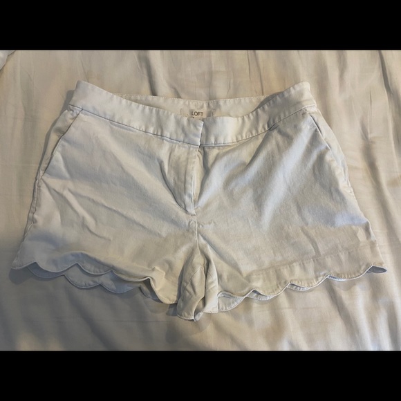 LOFT Pants - LOFT white shorts